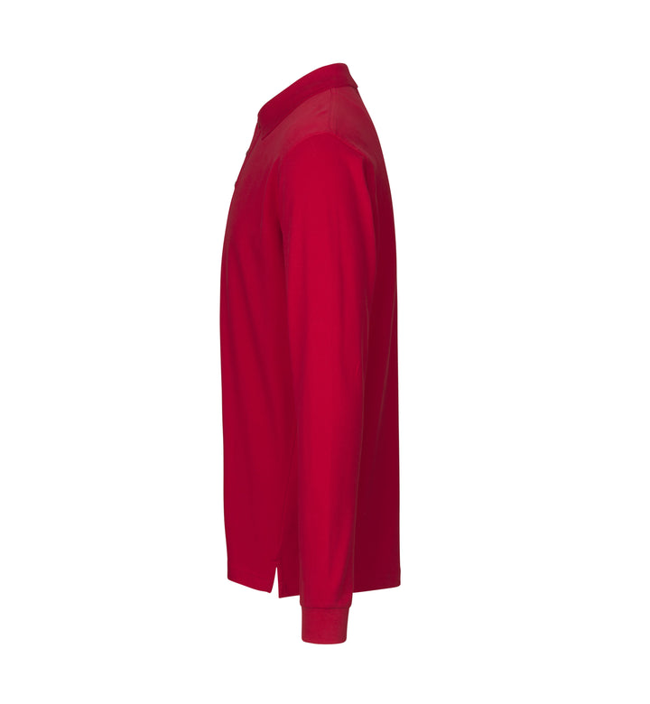 Polo manica lunga | stretch - Rosso