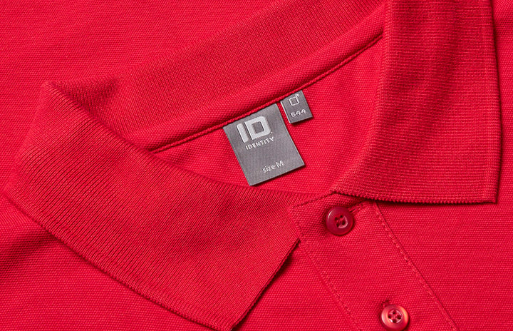 Polo manica lunga | stretch - Rosso