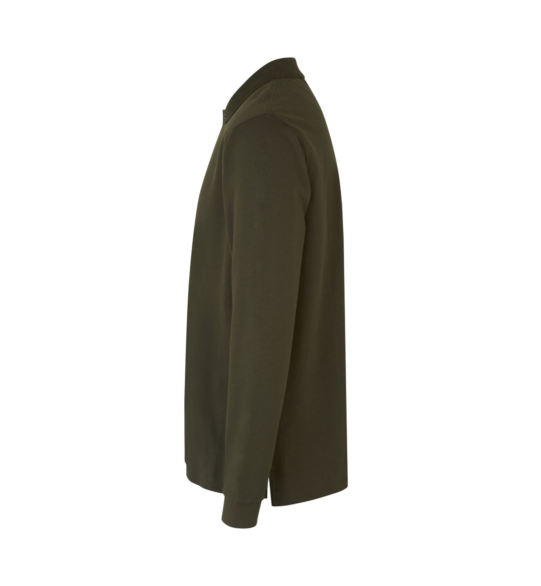 Polo manica lunga | stretch - Oliva