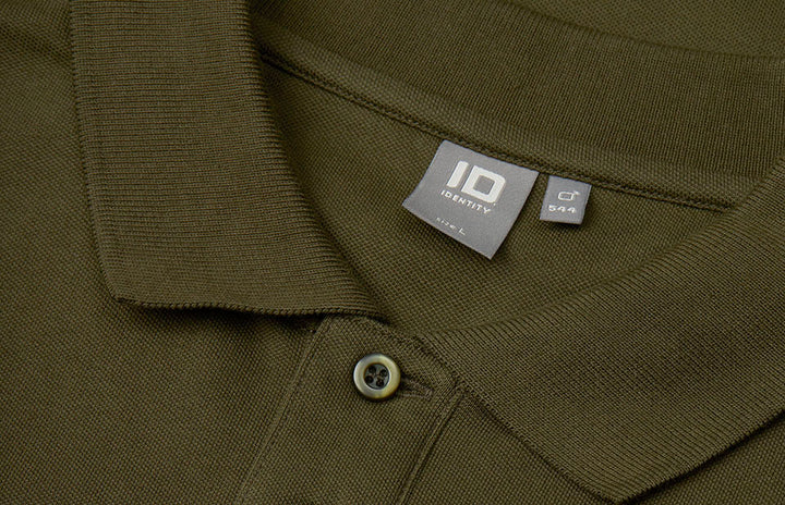 Polo manica lunga | stretch - Oliva