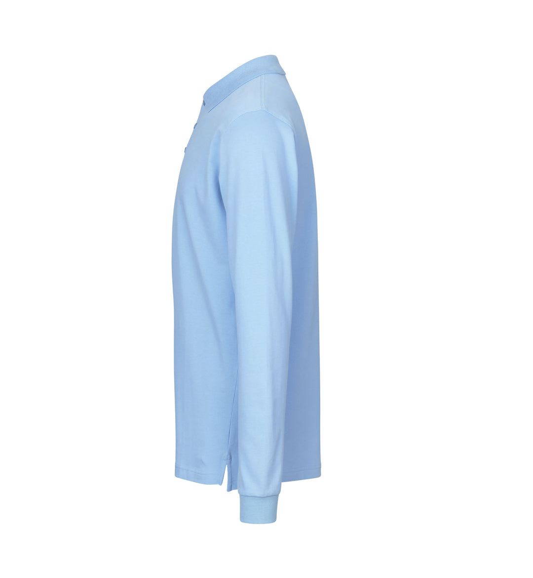 Polo manica lunga | stretch - Azzurro
