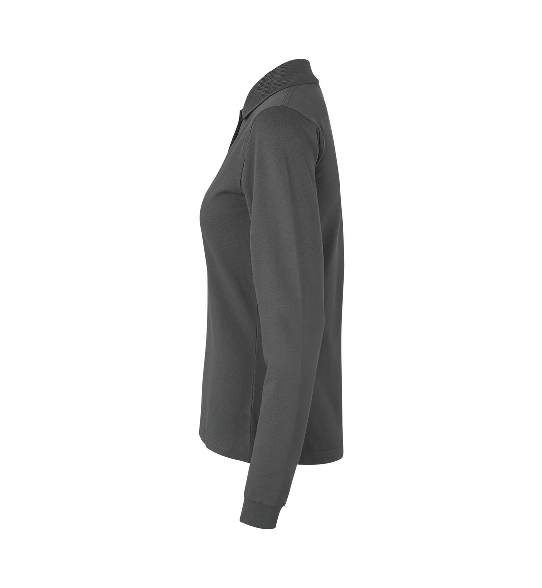 Polo manica lunga | stretch | donna - Antracite