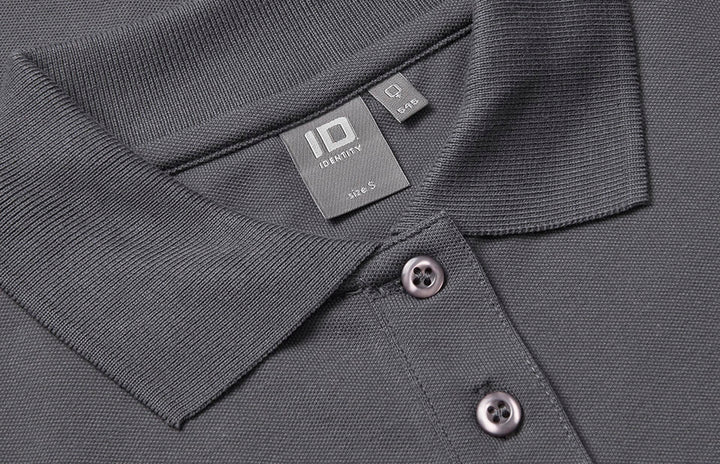 Polo manica lunga | stretch | donna - Antracite