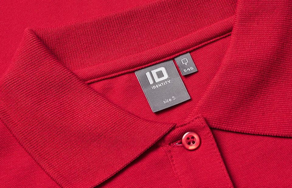 Polo manica lunga | stretch | donna - Rosso