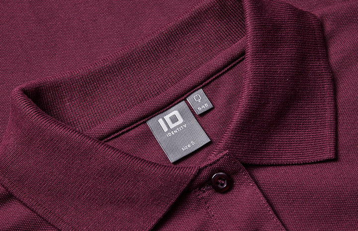 Polo manica lunga | stretch | donna - Bordeaux