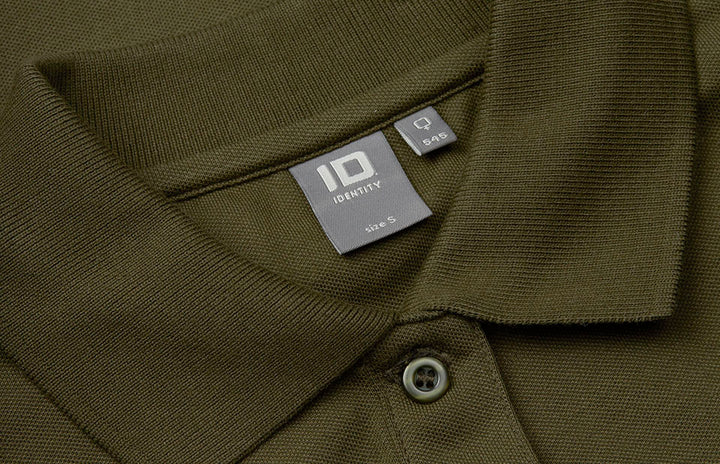 Polo manica lunga | stretch | donna - Oliva
