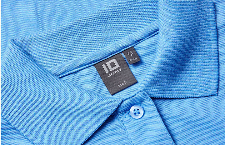 Polo manica lunga | stretch | donna - Azzurro