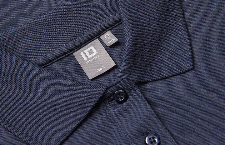 Polo manica lunga | stretch | donna - Blu navy