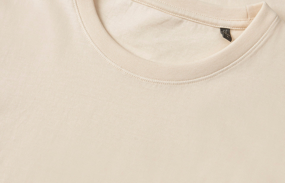 T-shirt | biologica - Bianco panna