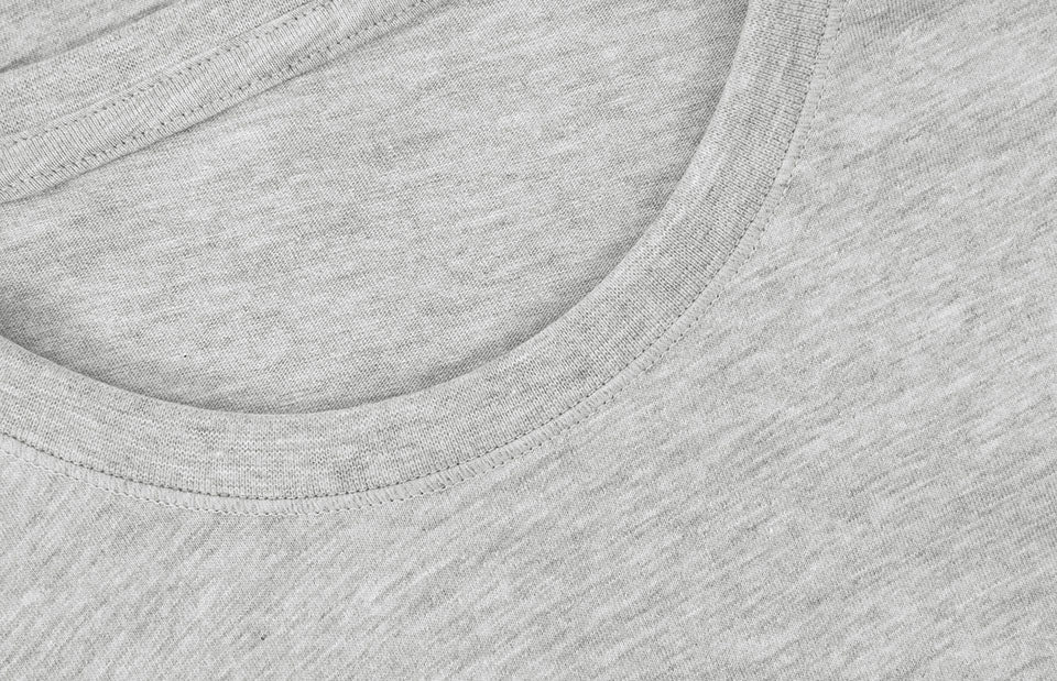 T-shirt | biologica - Grigio chiaro mélange