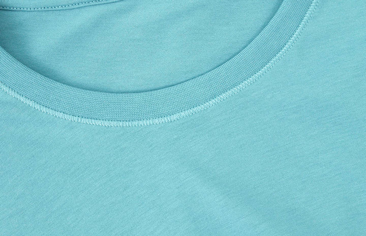 T-shirt | biologica - Dusty aqua