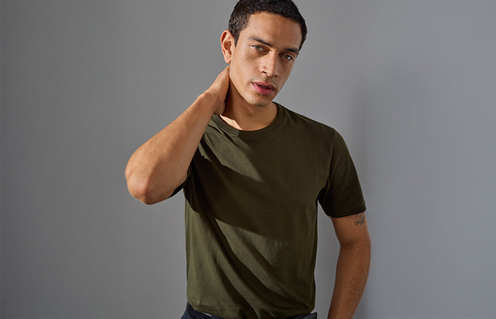 T-shirt | biologica - Oliva