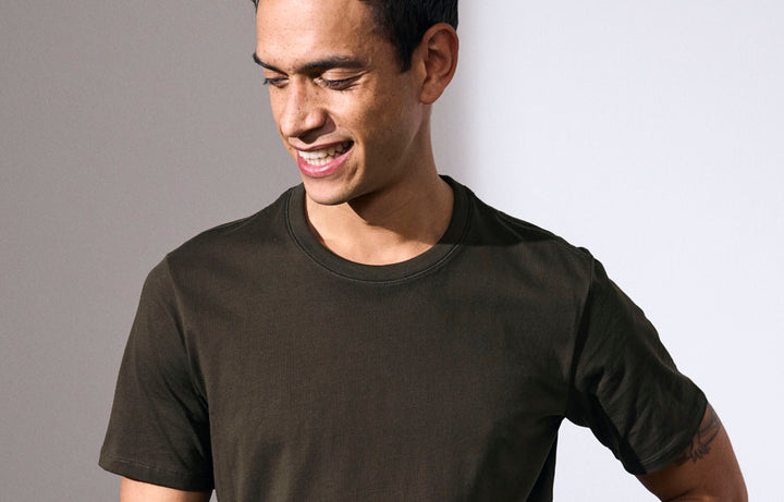 T-shirt | biologica - Oliva