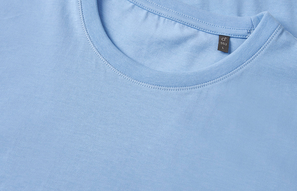 T-shirt | biologica - Azzurro
