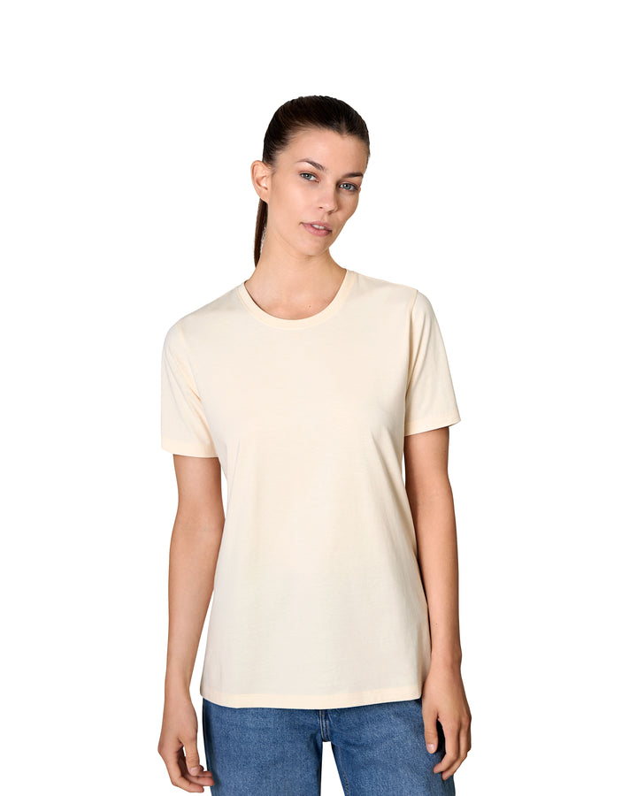 T-shirt | biologica | donna - Bianco panna