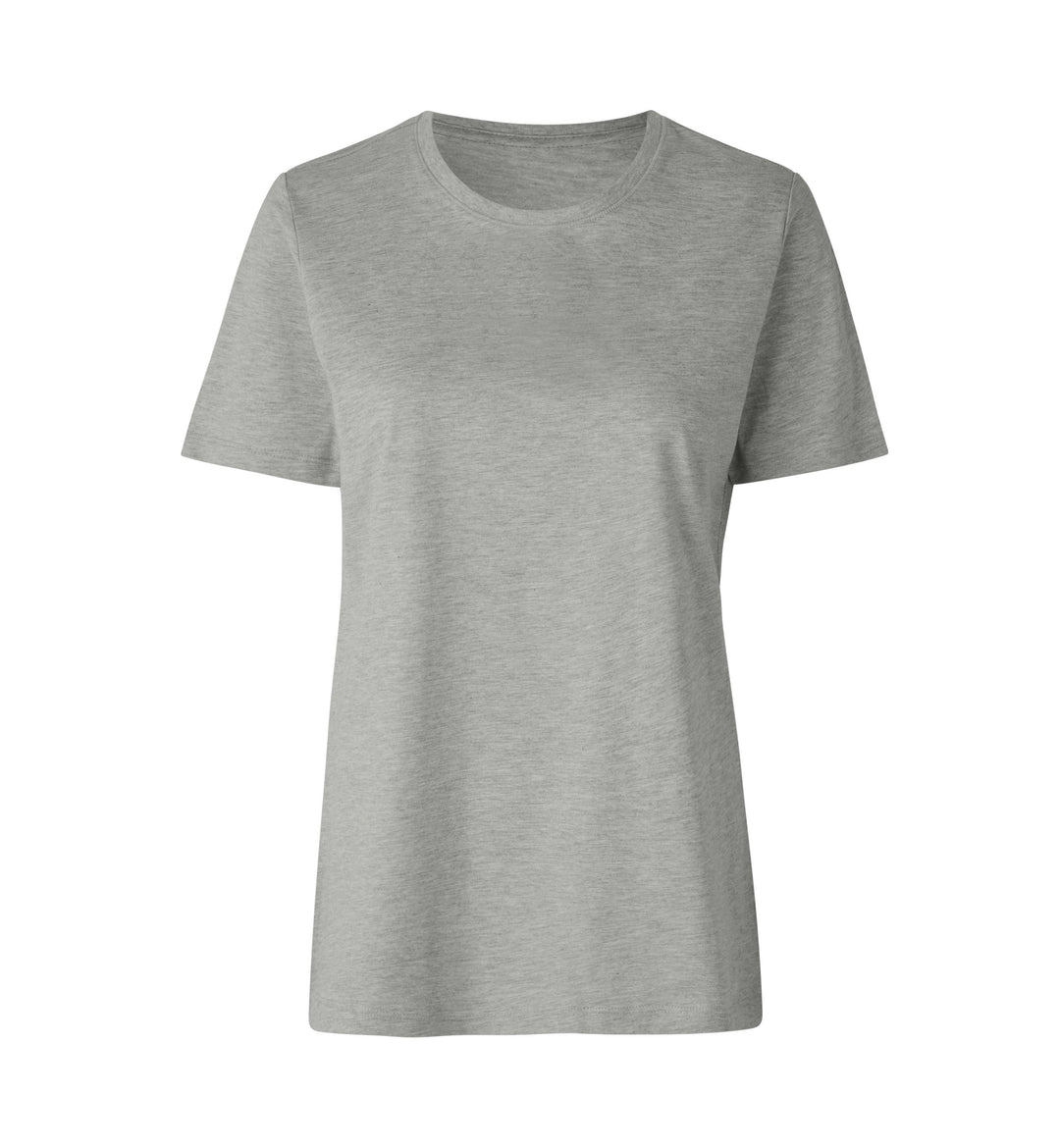 T-shirt | biologica | donna - Grigio chiaro mélange