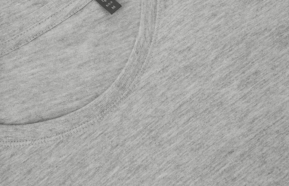 T-shirt | biologica | donna - Grigio chiaro mélange