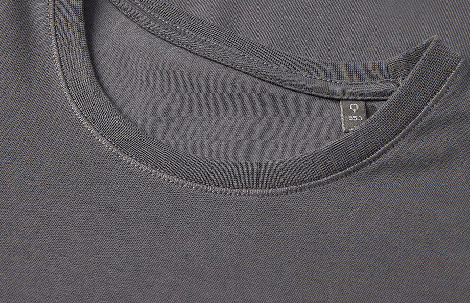 T-shirt | biologica | donna - Grigio argento