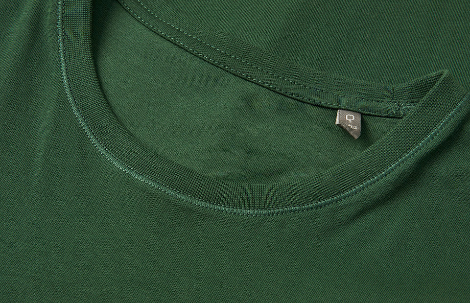 T-shirt | biologica | donna - Verde bottiglia