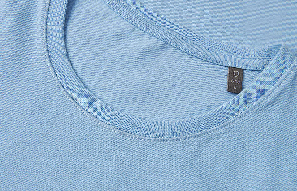 T-shirt | biologica | donna - Azzurro
