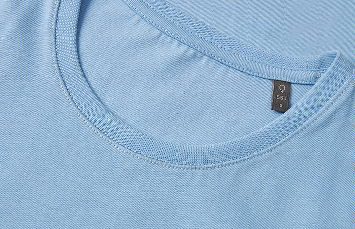 T-shirt | biologica | donna - Azzurro