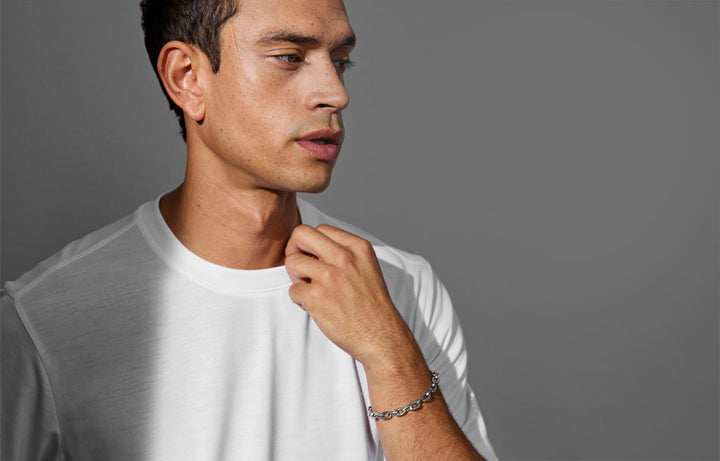 T-shirt Ease | lyocell - Bianco
