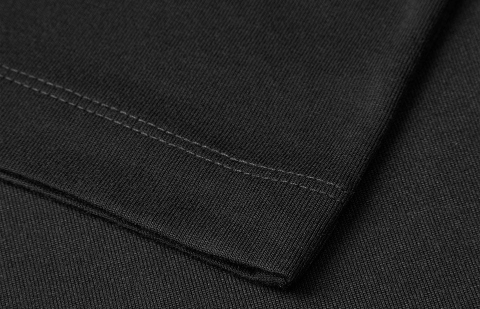 T-shirt Ease | lyocell - Nero