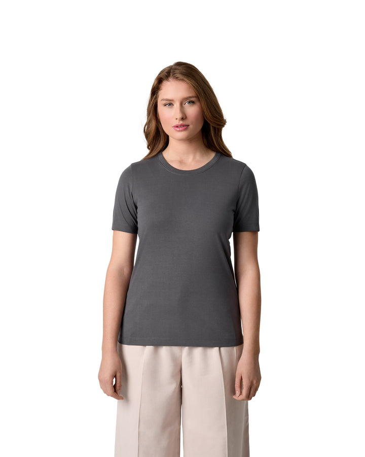 T-shirt Ease | lyocell | donna - Grigio argento