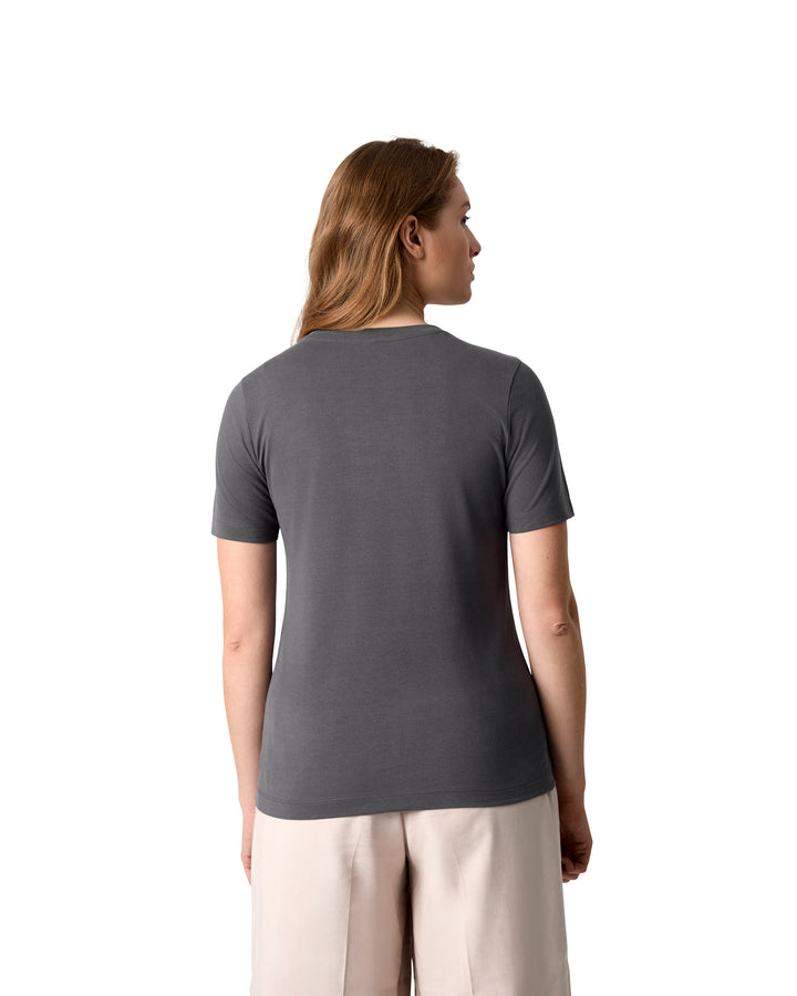 T-shirt Ease | lyocell | donna - Grigio argento