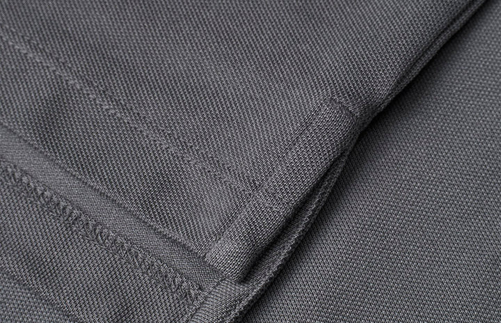 Polo Ease | lyocell - Grigio argento