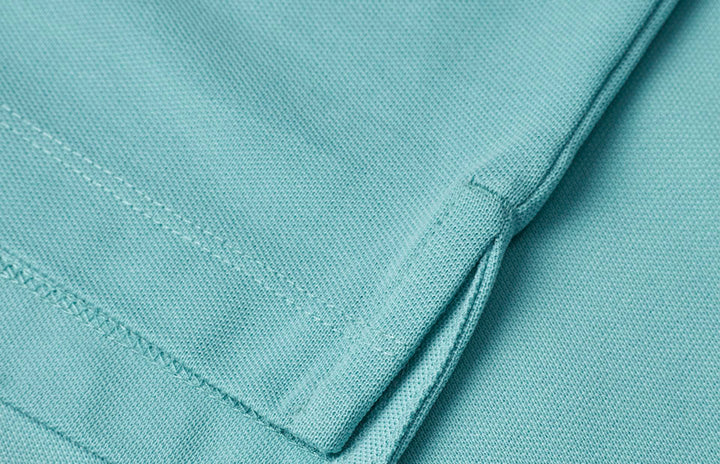 Polo Ease | lyocell - Dusty aqua