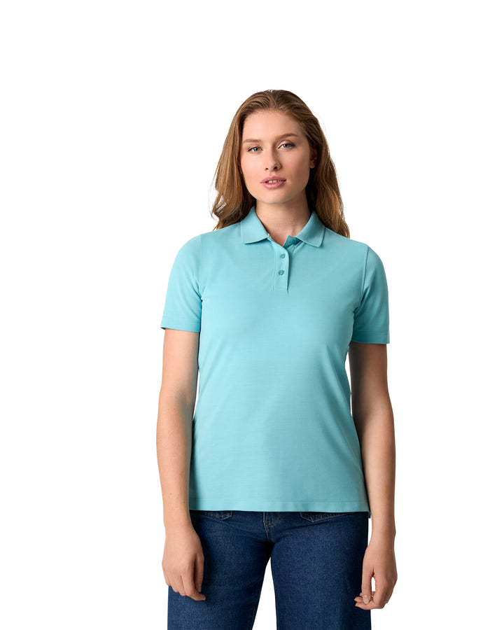 Polo Ease | lyocell | donna - Dusty aqua