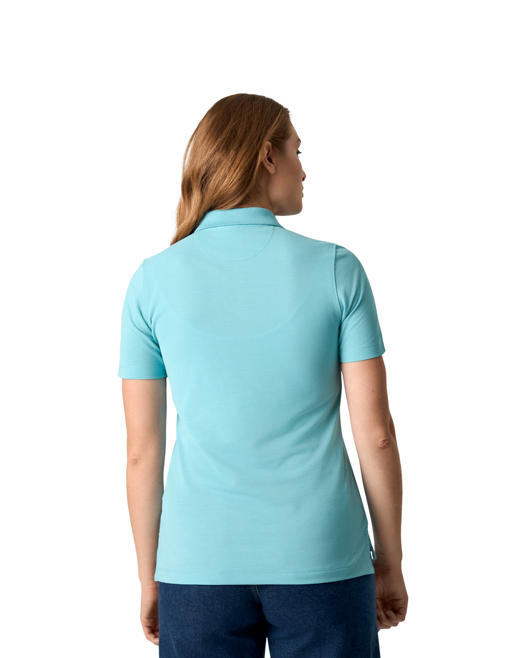 Polo Ease | lyocell | donna - Dusty aqua