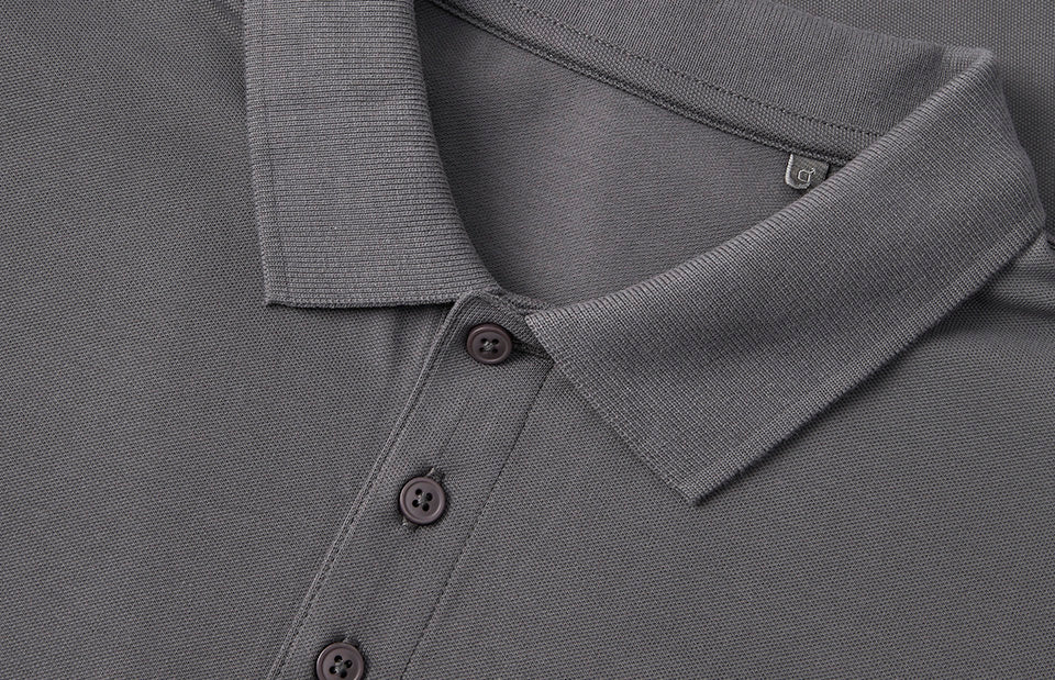 Polo | biologica - Grigio argento