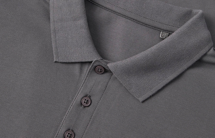 Polo | biologica - Grigio argento