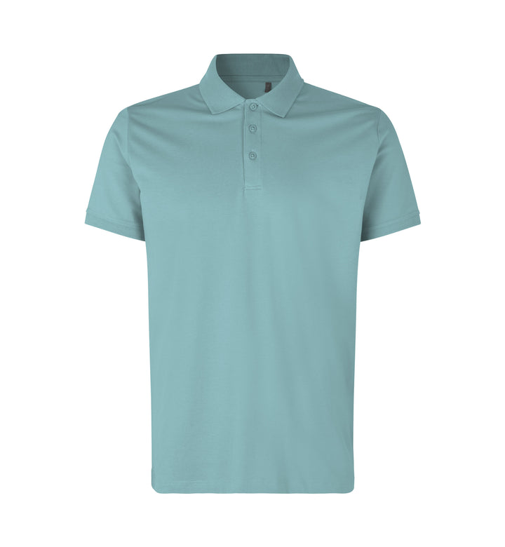 Polo | biologica - Dusty aqua