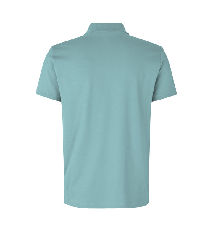 Polo | biologica - Dusty aqua