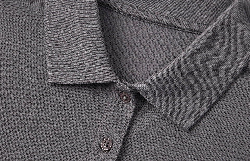 Polo | biologica | donna - Grigio argento