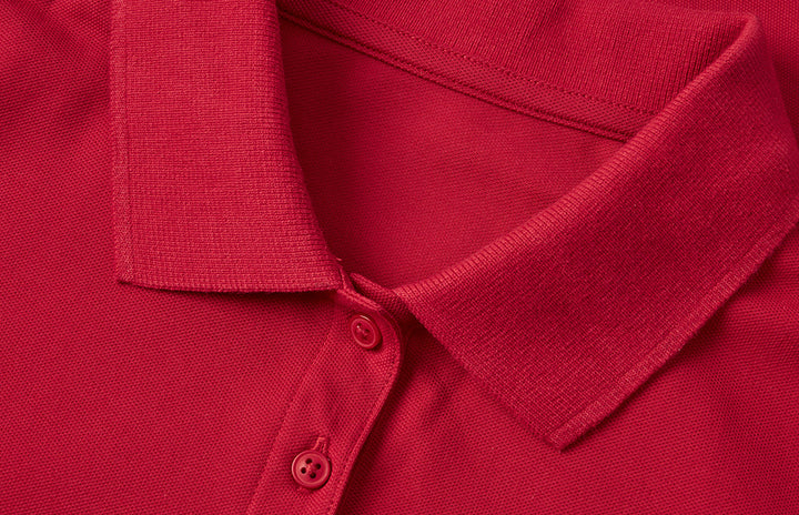 Polo | biologica | donna - Rosso