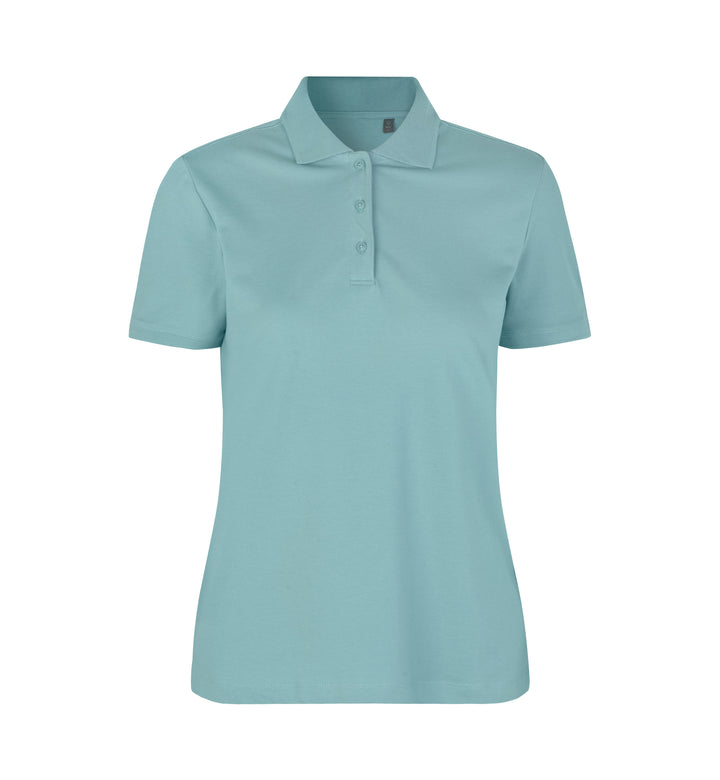 Polo | biologica | donna - Dusty aqua