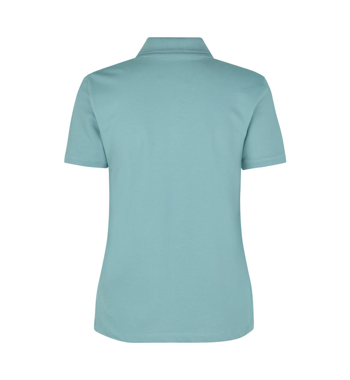 Polo | biologica | donna - Dusty aqua