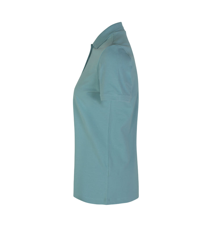 Polo | biologica | donna - Dusty aqua