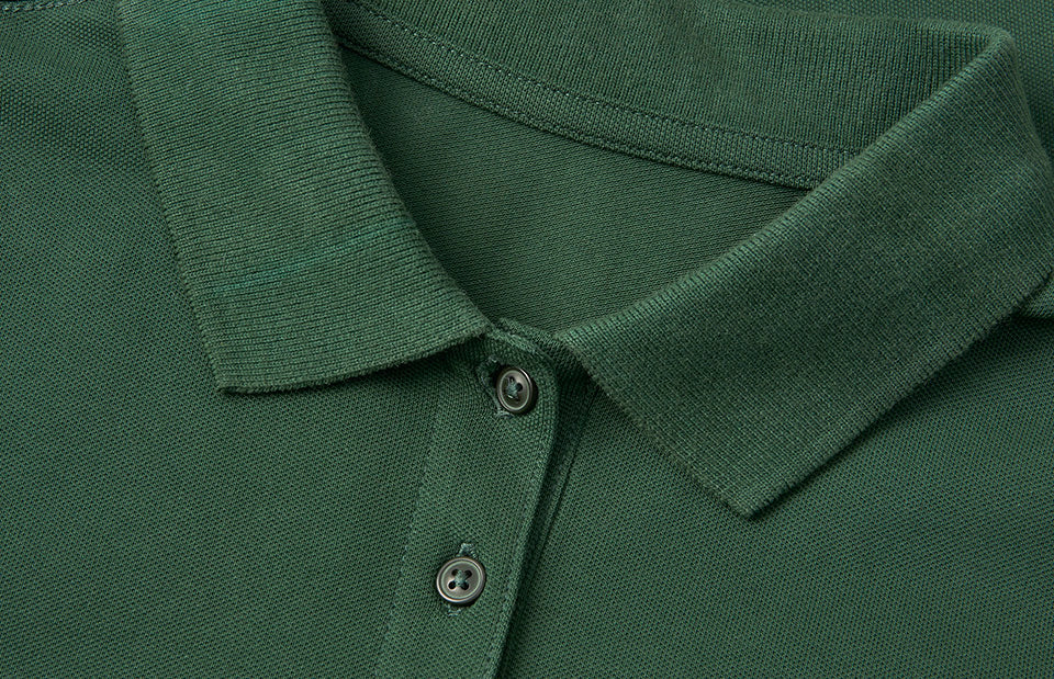 Polo | biologica | donna - Verde bottiglia