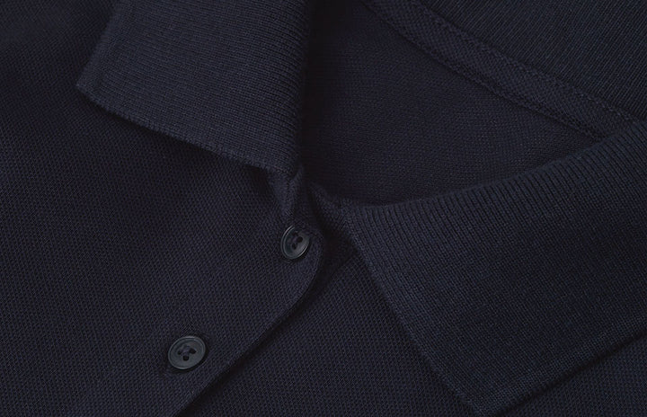 Polo | biologica | donna - Blu navy
