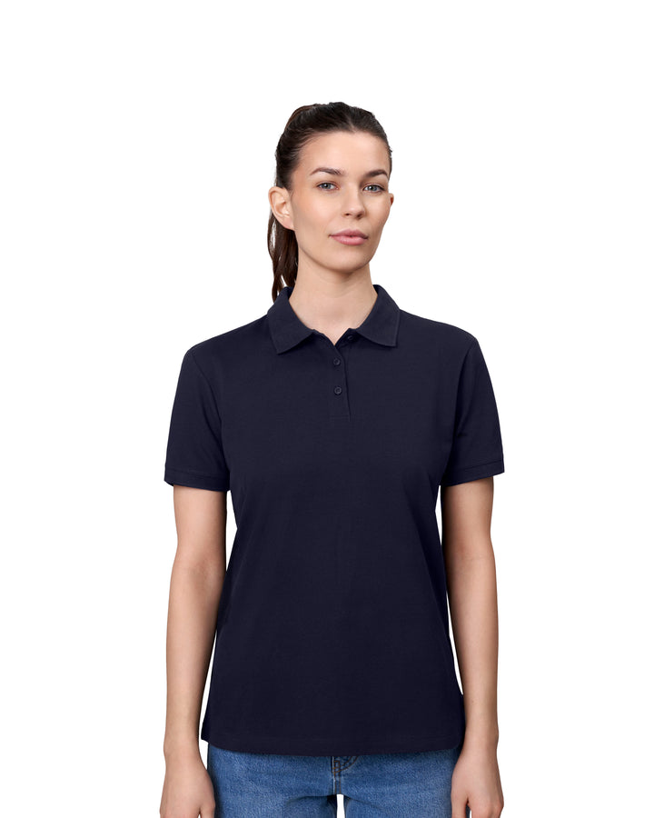 Polo | biologica | donna - Blu navy