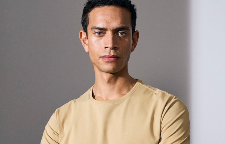 T-shirt stretch | comfort - Sabbia