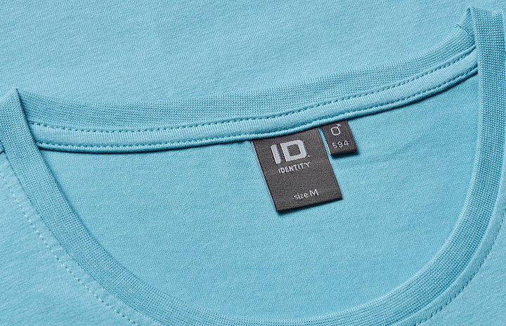 T-shirt stretch | comfort - Dusty aqua