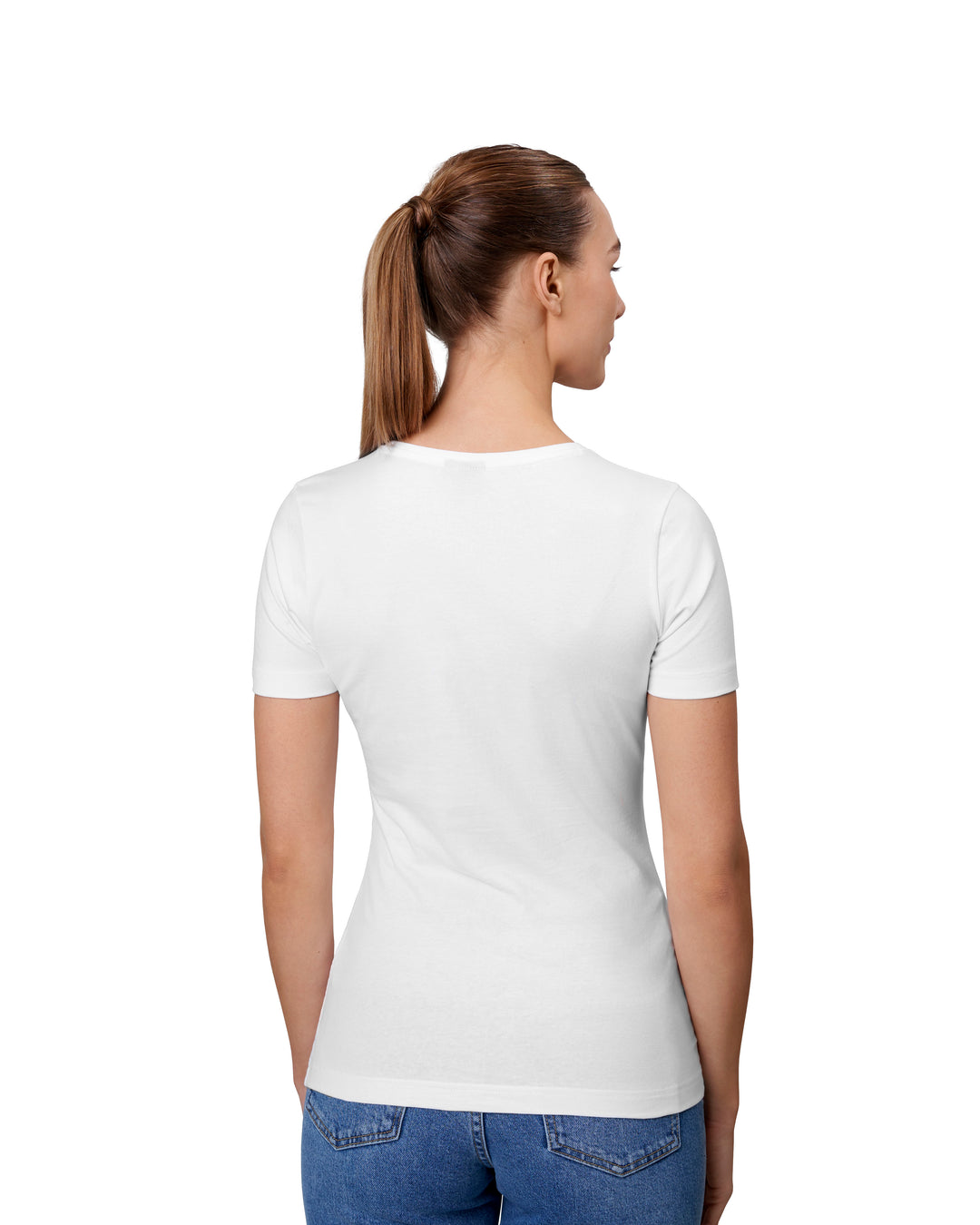 T-shirt stretch | comfort | donna - Bianco
