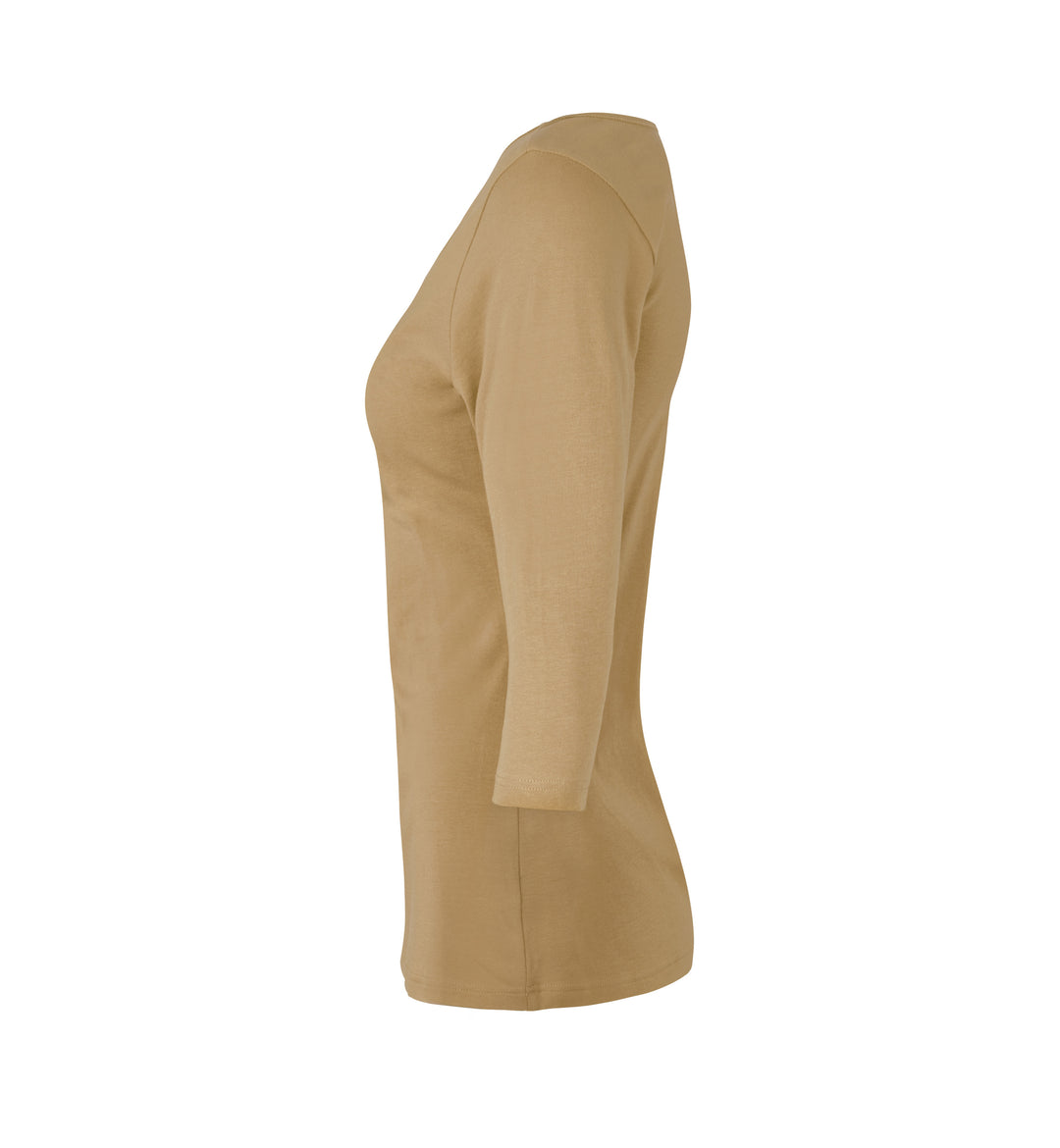 T-shirt stretch | manica ¾ | donna - Sabbia