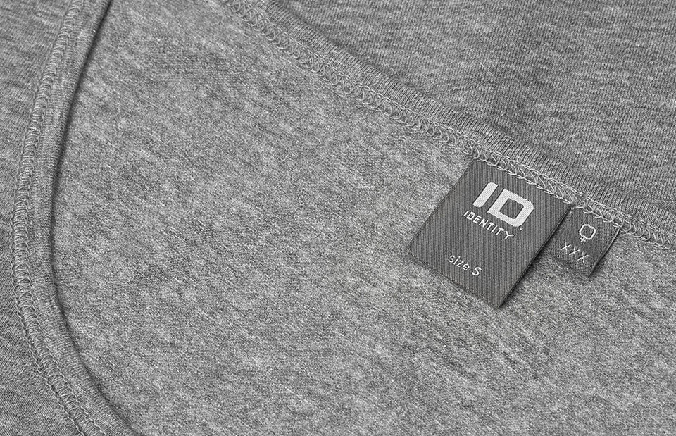 T-shirt stretch | manica ¾ | donna - Grigio mélange